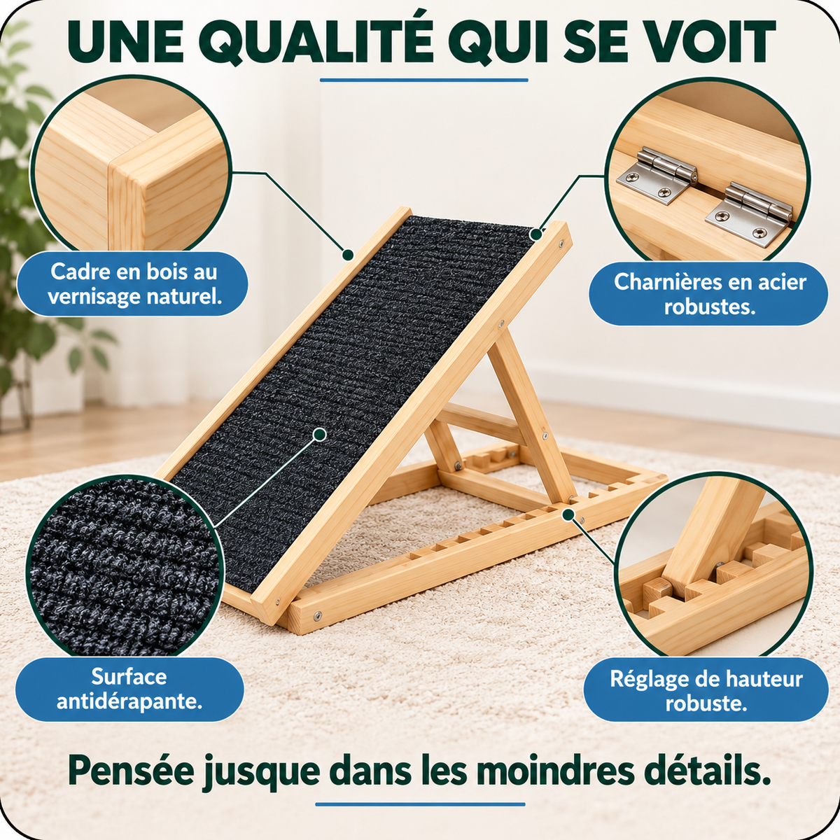 Rampe Anti-Hernie pour Chiens